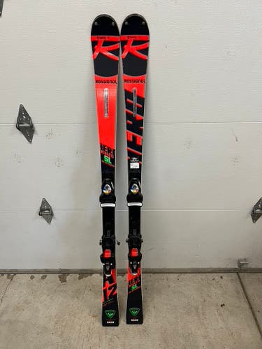 157 Rossignol Hero FIS SL Pro Skis w/Look SPX15 Bindings