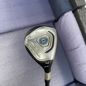 TaylorMade Jetspeed 22* 4 Hybrid Regular VeloxT 75g Graphite Stiff Shaft