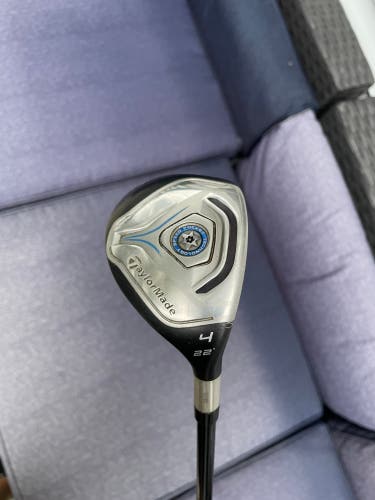TaylorMade Jetspeed 22* 4 Hybrid Regular VeloxT 75g Graphite Stiff Shaft