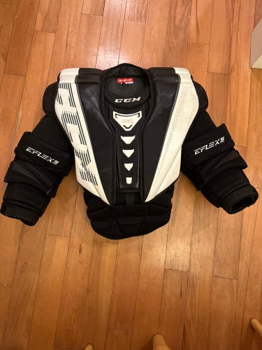 Used  CCM Eflex 5 Pro Goalie Chest Protector Size Small