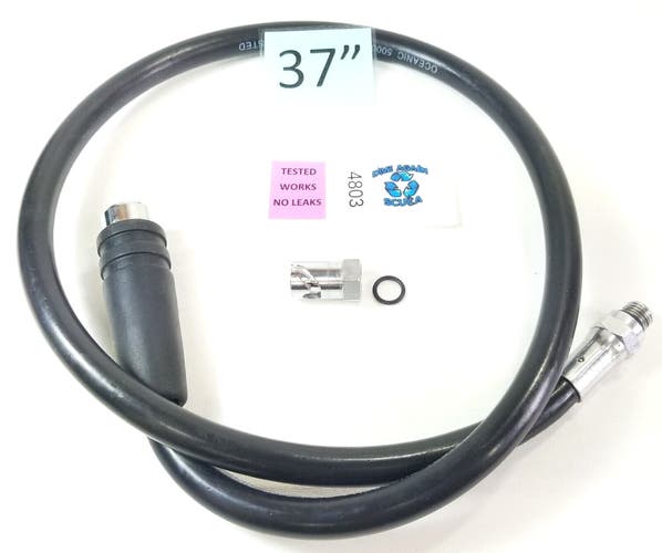 Oceanic Pro Plus X 2 3 4 SCUBA Diving COMPUTER QUICK DISCONNECT QD HP HOSE Aeris