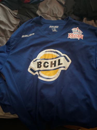 Blue New Large Bauer Jersey