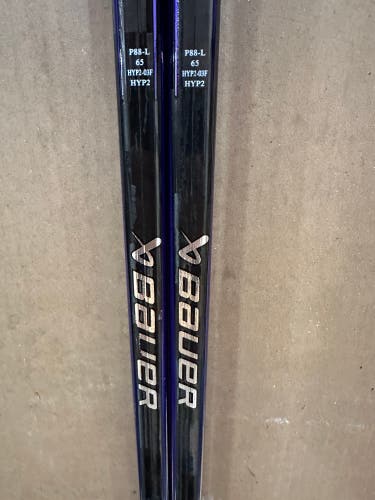 Bauer Vapor HyperLite 2 hockey stick Left P88 65 flex intermediate D1 Pro Stock
