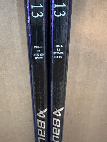 Bauer Vapor HyperLite 2 hockey stick Left P88 82 flex Senior D1 Pro Stock