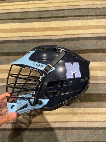 Cascade CPV R used Navy Lacrosse Helmet