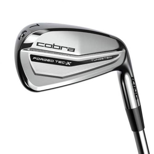 Cobra King Forged TEC-X Iron Set 5-GW (Steel KBS $ Taper Lite Chrome Stiff) NEW