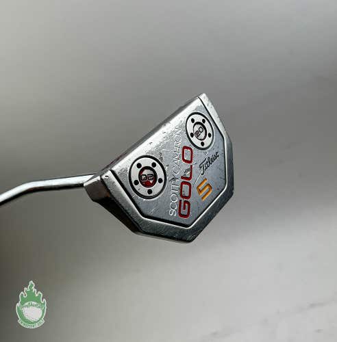 Used Left Handed 2015 Titleist Scotty Cameron GOLO 5 39.5" Putter Golf Club