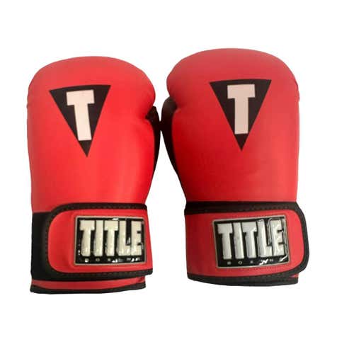 Used Title Boxing Senior 14 Oz Boxing Gloves