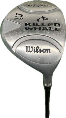 Wilson Killer Whale 21° 5 Wood Graphite Shaft Regular Flex RH 43”L