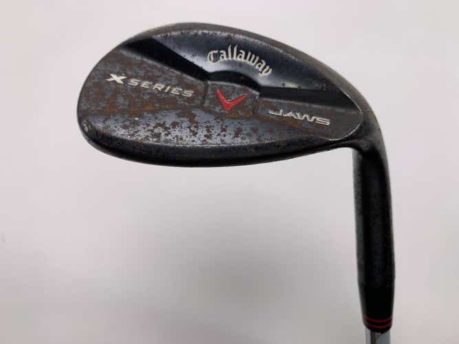 Callaway X Series Jaws Black Lob Wedge 58* 13 Bounce Wedge Steel Mens RH