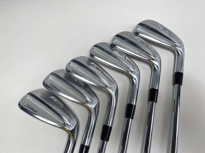 Titleist 2021 T100 Iron Set 5-PW Project X Precision Rifle 6.0 Stiff Steel RH