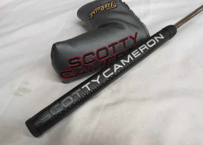 Silver Used Men's 2018 Scotty Cameron Mallet Select Laguna Right Handed Putter Uniflex 34"