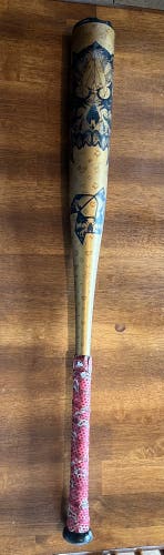 DeMarini Voodoo One Gold BBCOR Bat 2023 (-3)