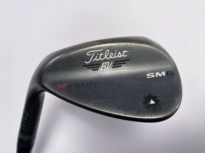 Titleist Vokey SM6 Jet Black 54* 8 M-Grind True Temper DG X100 Extra Stiff LH