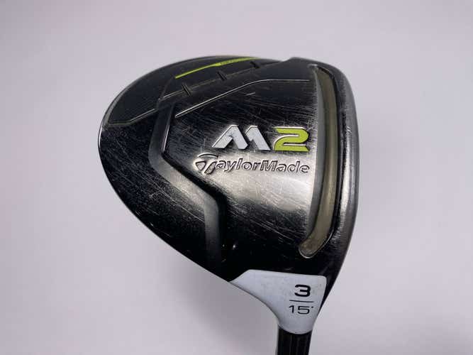 TaylorMade 2019 M2 3 Fairway Wood 15* REAX 55g Regular Graphite Mens RH