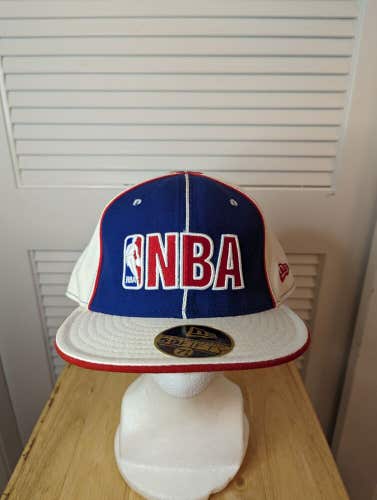 Vintage NWS Los Angeles Clippers NBA Pinwheel New Era 59fifty 7 5/8