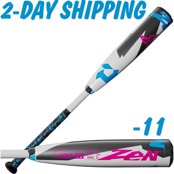 NO WRAPPER - 2025 DeMarini ZEN 28" / 17 oz Composite  USSSA Travel Baseball Bat ►2-DAY SHIP◄