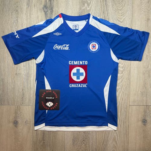 Cruz Azul Home 08/09 Retro Jersey