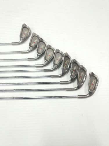 Used Ping Ping Zing Red Dot Karsten 2i-pw Steel Iron Sets