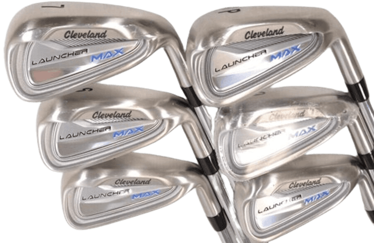 New Cleveland Golf Launcher Max 5-pw Steel Shaft