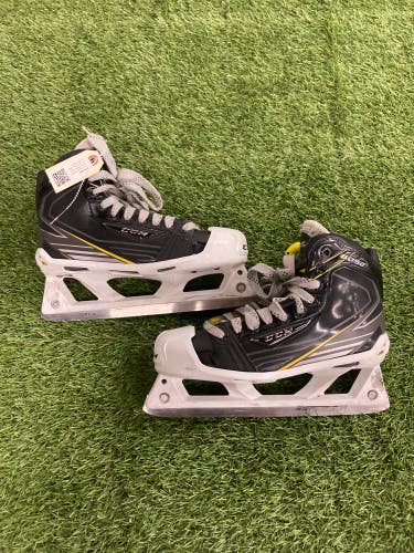 Used Senior CCM Tacks 6092 Hockey Goalie Skates Regular Width Size 6