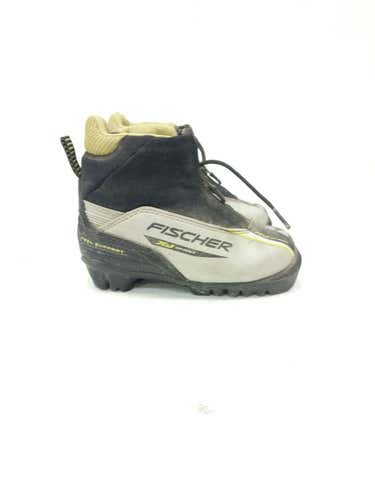 Used Fischer Yt-10 Boys' Cross Country Ski Boots