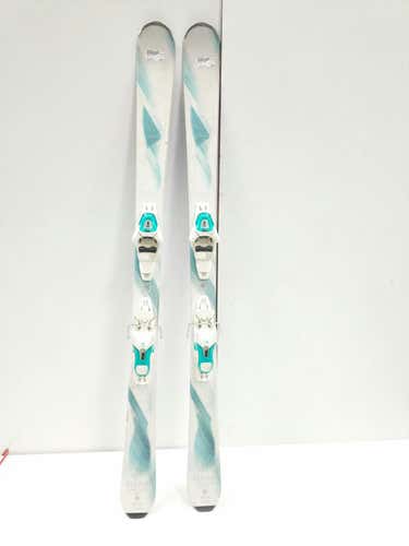 Used Salomon Kiana 144 Cm Women's Downhill Ski Combo