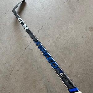 Used Senior CCM Left Hand P28 75 Flex Pro Stock Jetspeed FT6 Pro Hockey Stick
