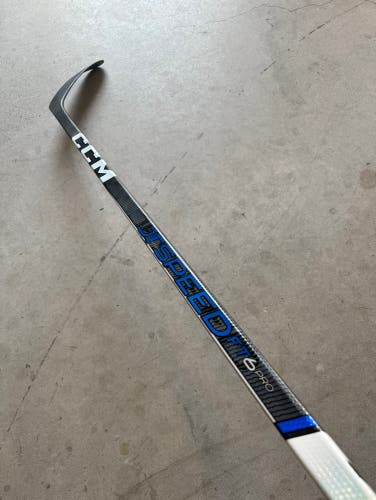 Used Senior CCM Left Hand P28 75 Flex Pro Stock Jetspeed FT6 Pro Hockey Stick