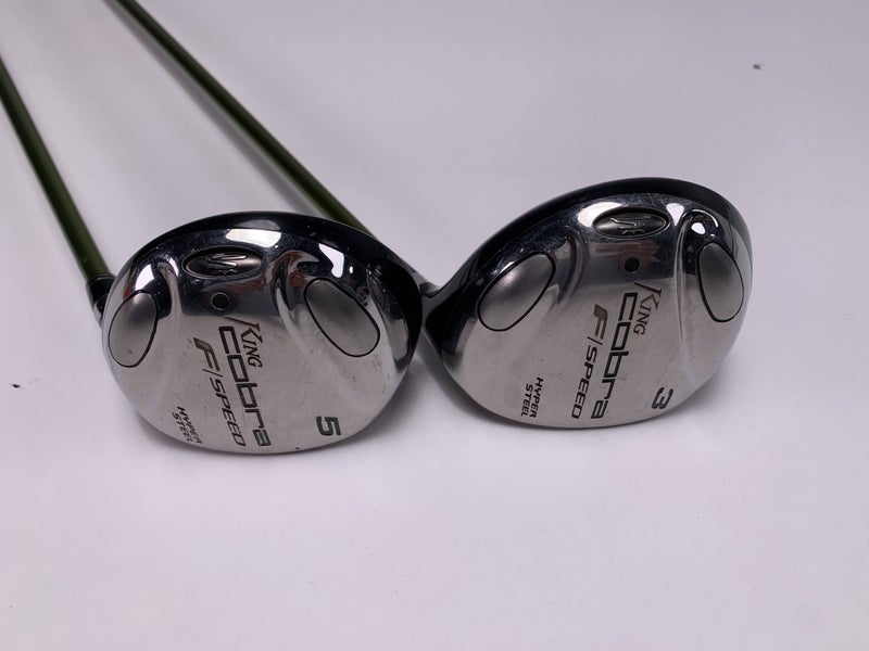 Cobra F Speed 3 & 5 Fairway Wood Set 15* 18* Aldila NV-F 55g Regular Graphite RH