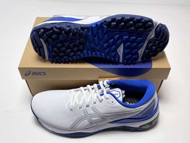 ASICS Gel-Kayano Ace 2 Golf Shoes White Peacoat Men's SZ 8.5 (1111A243-101)