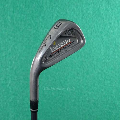 LH Tommy Armour 855s Silver Scot Single 6 Iron Factory G Force 2 Graphite Stiff