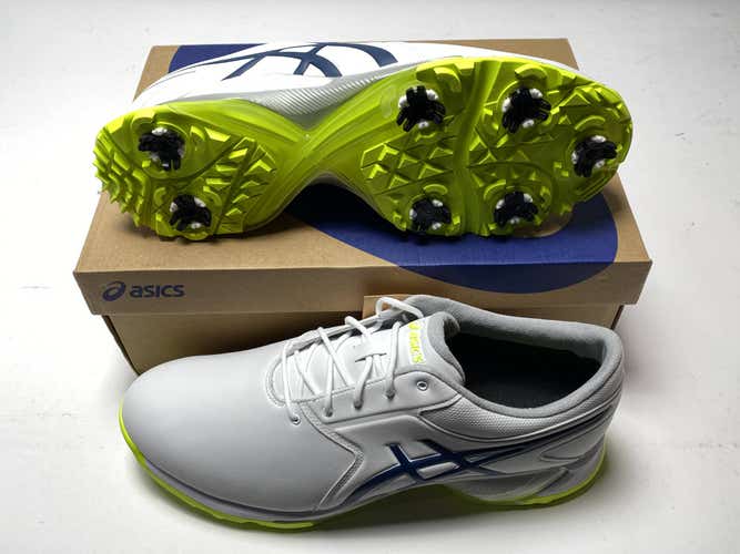 ASICS Gel-Ace Pro M Golf Shoes White Mako Blue Men's SZ 11.5 (1111A220-103)