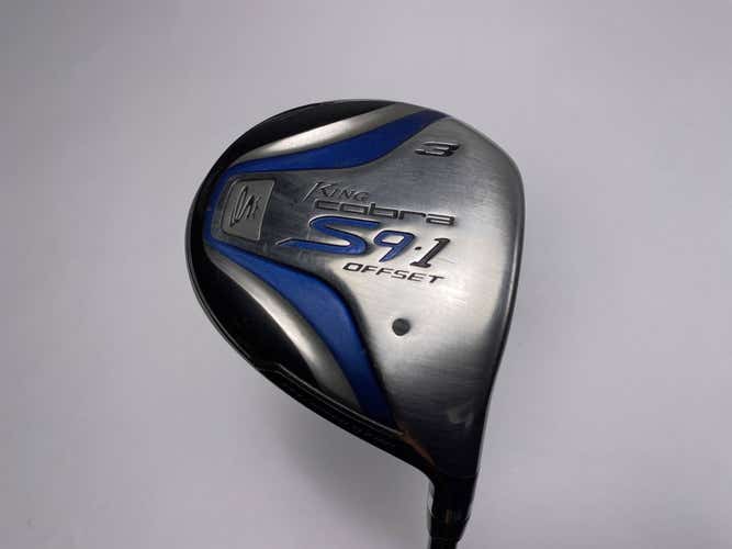 Cobra S9-1 M OS 3 Fairway Wood 15* Aldila DVS HL 50g Stiff Graphite Mens RH