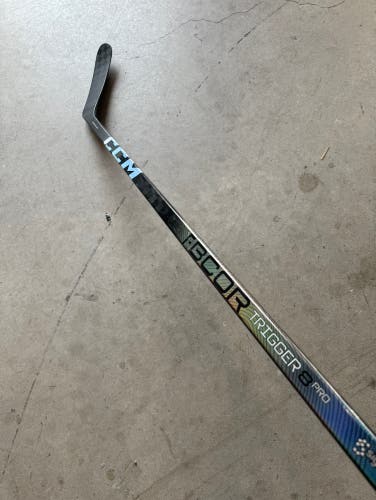 Used Senior CCM Right Handed P92M Pro Stock RibCor Trigger 8 Pro Hockey Stick