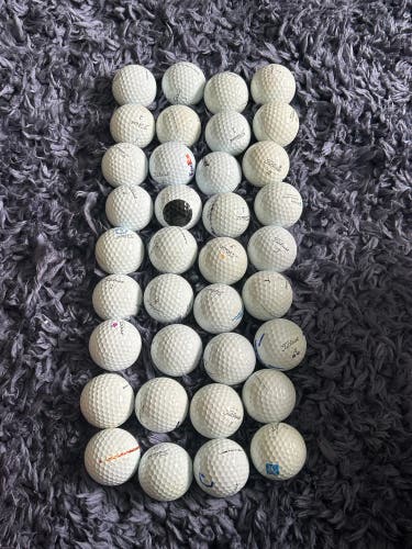 3 dozen titleist pro v1 golf balls used