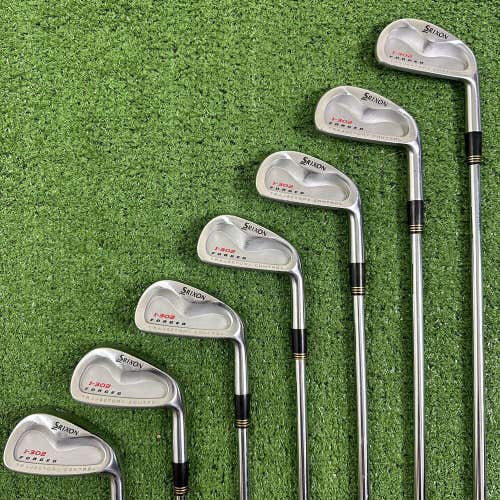 READ Srixon I-302 Forged Iron Set 3-9 Rifle Precision FCM 6.0 Stiff Flex RH