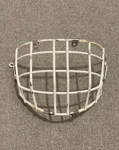 Bauer Goalie White Cage