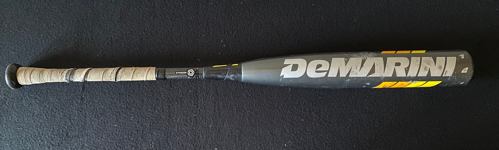 Used 2016 DeMarini USSSA Certified Composite 27 oz 32" CF8 Bat