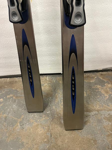 Used Unisex 175 cm Epic Volant Skis With Bindings, 46