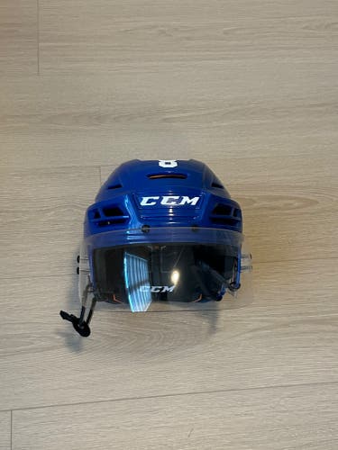 Pro Stock Mississauga Steelheads CCM Tacks 710 Helmet