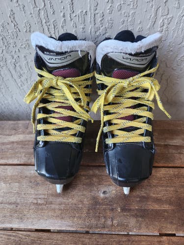 Junior Used Bauer Vapor X700 Hockey Goalie Skates D&R (Regular) 4.5