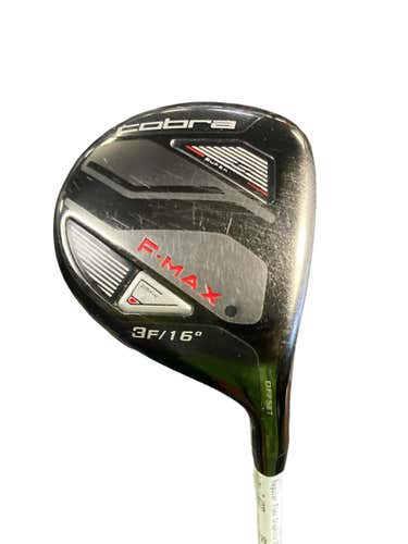 Used Cobra F Max 3 Wood Regular Flex Graphite Shaft Fairway Woods