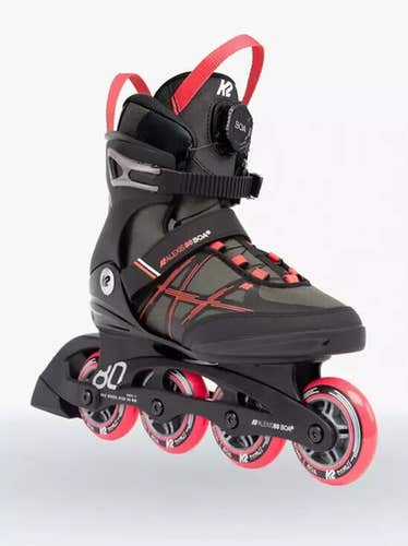 K2 ALEXIS 80 BOA WOMEN'S FITNESS IN-LINE SKATES SIZE 7, NEW