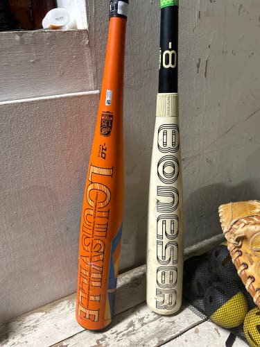 Warstic Bonesaber Hybrid And Louisville Slugger Atlas