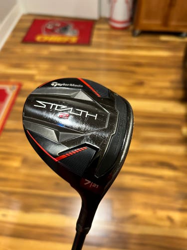 TaylorMade Tour Issue Stealth 2 7 Wood 21* Graphite Design