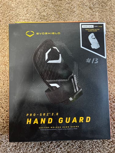 White New Senior EvoShield  Hand Guard