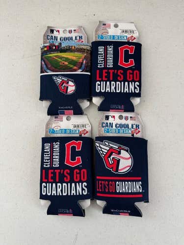 Cleveland Guardians Slogan Design Can Cooler - Two Sided Design