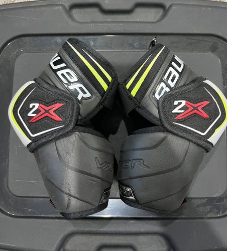 Used Large Bauer Vapor 2X Hockey Elbow Pads