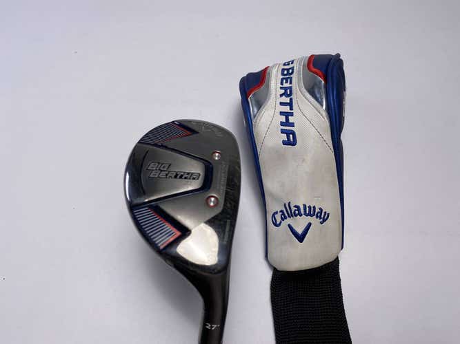 Callaway Big Bertha B21 6 Hybrid 27* RCH 65 Senior Graphite Mens RH HC